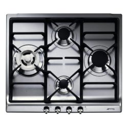 Smeg SER60SGH3 60cm Classic Gas Hob in Stainless Steel